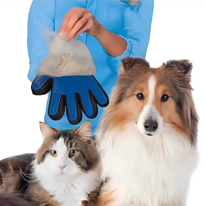 Luva Magnética Removedora de Pelos para Cães e Gatos SKYTUR