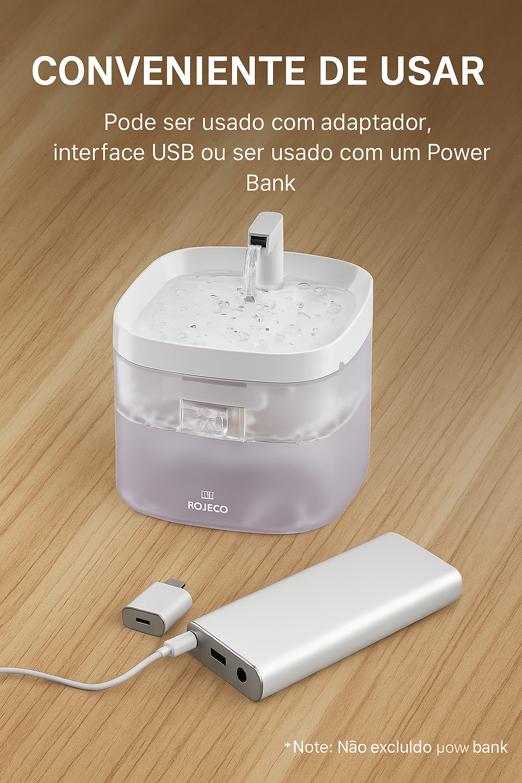 Fonte de Água Automática p/ Gatos e Cães c/ Filtro