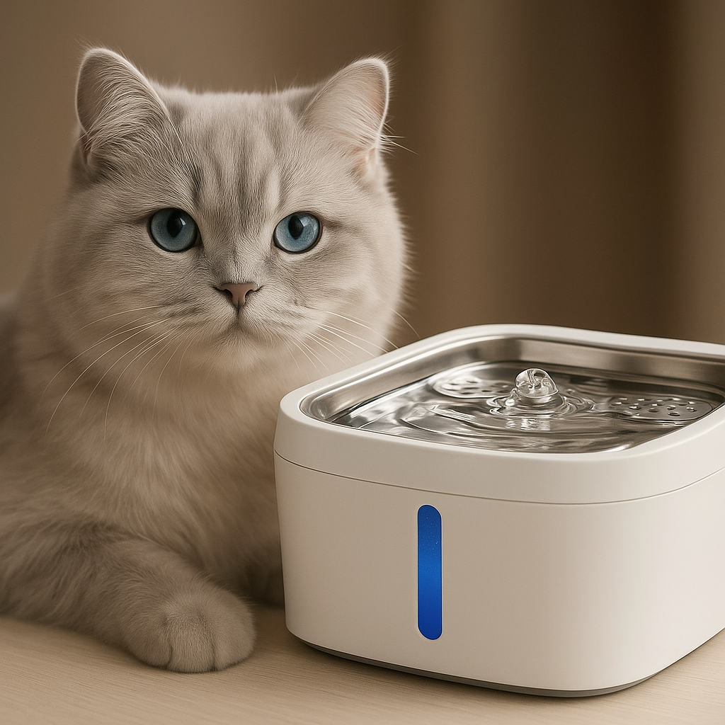 Fonte de Água Automática para pet 2,5L com Controle via App