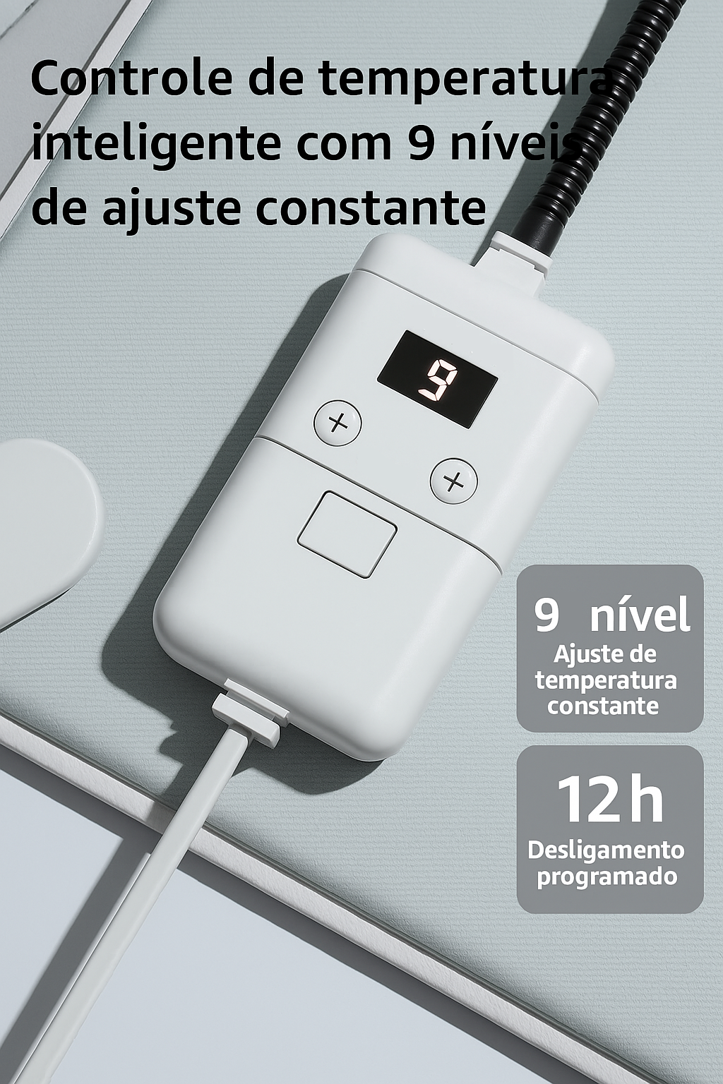 Ninho de Gato Elétrico Xiaomi Popo | Cobertor Aquecedor Macio e Destacável