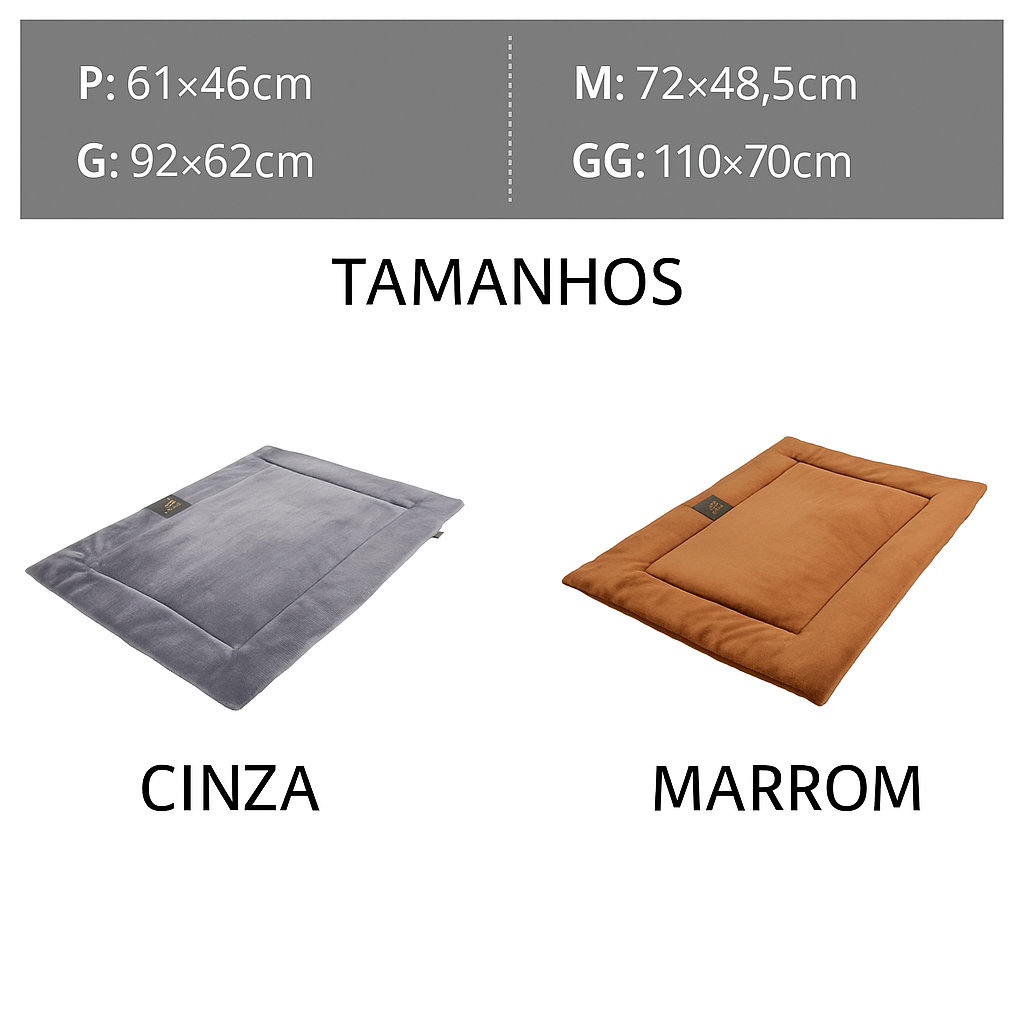 Esteira Térmica Antiderrapante para Cães e Gatos