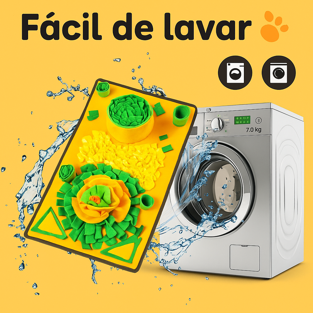 Tapete Interativo para Pets – Antiestresse e Alimentação Lenta