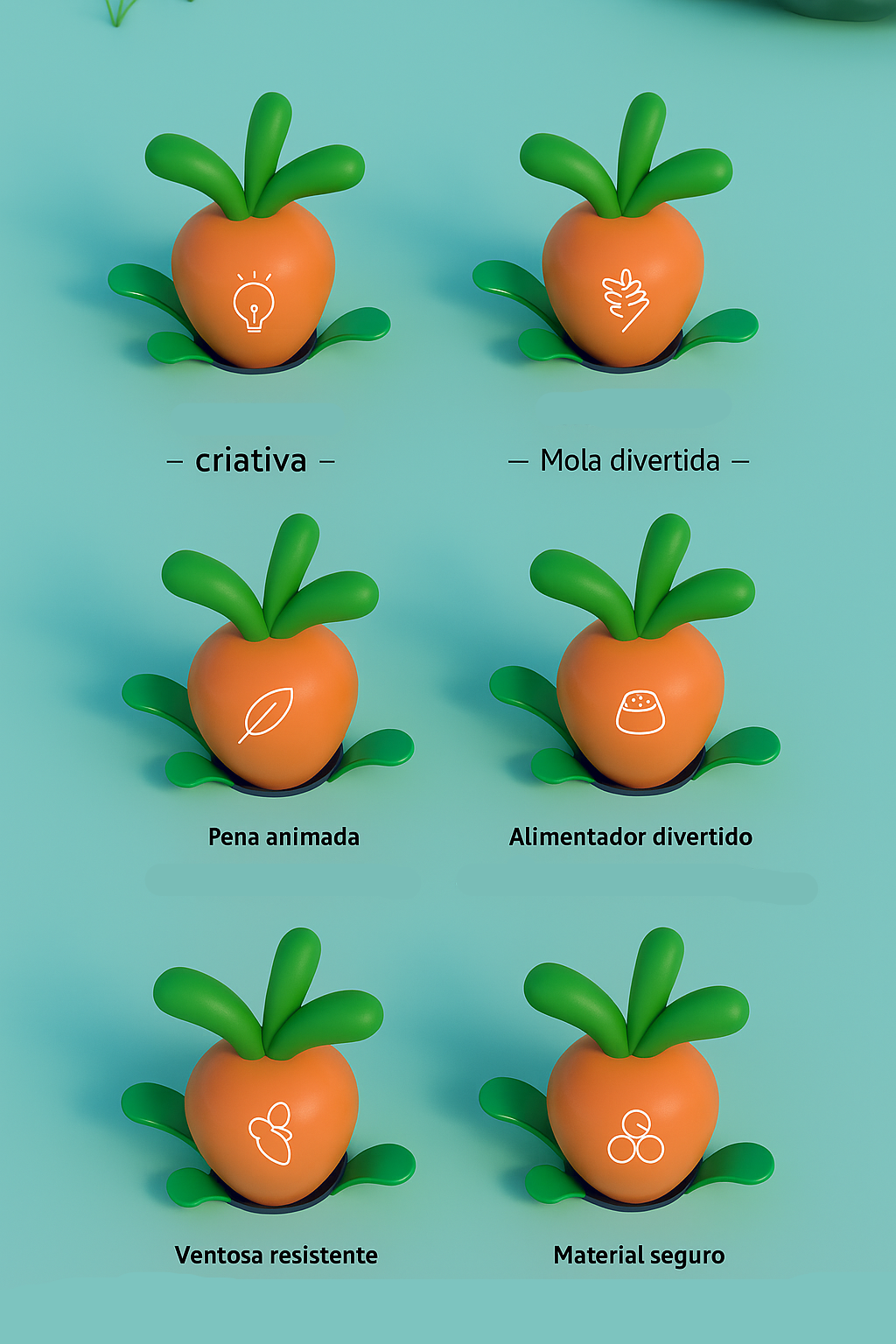 Brinquedo Interativo com Sucção para Gatos – Antitédio