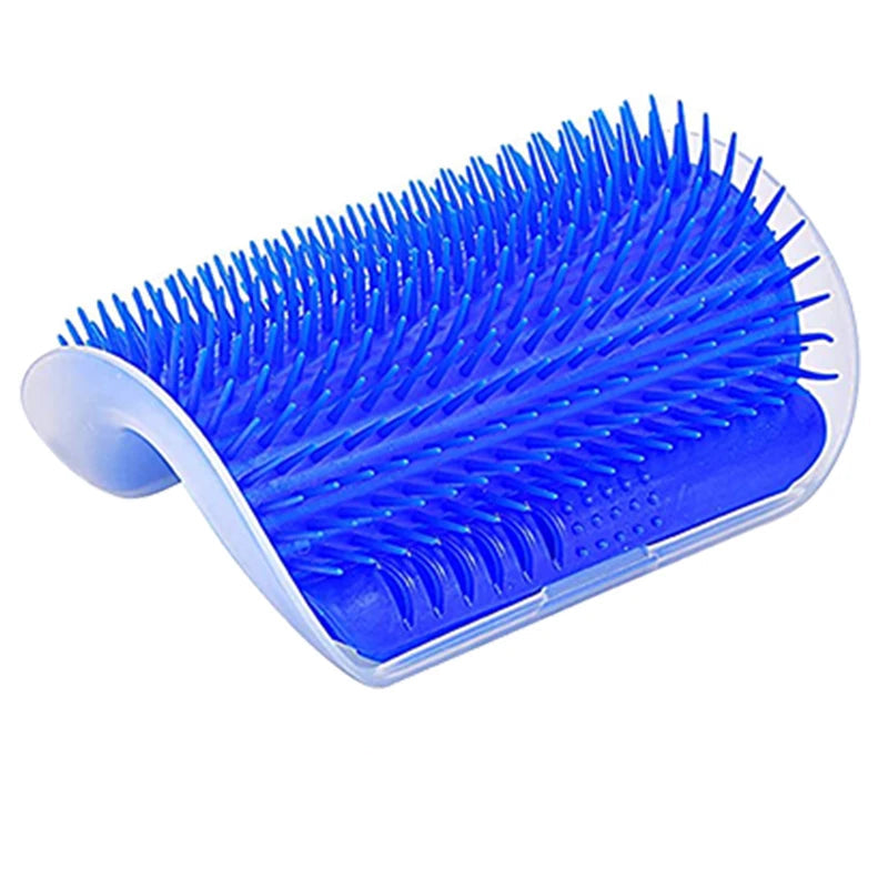Escova Massageadora Pet - Remove Pelos e Estimula Circulação