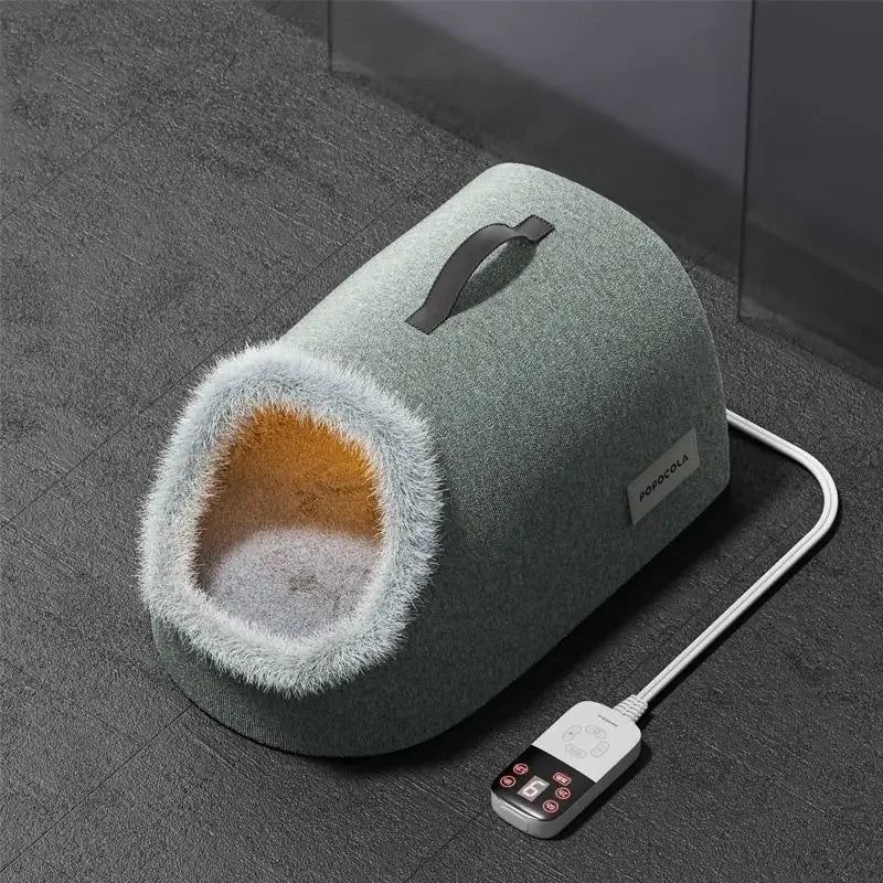 Ninho de Gato Elétrico Xiaomi Popo | Cobertor Aquecedor Macio e Destacável