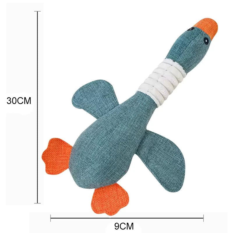 Brinquedo de Pelúcia para Cães Resistente e Interativo