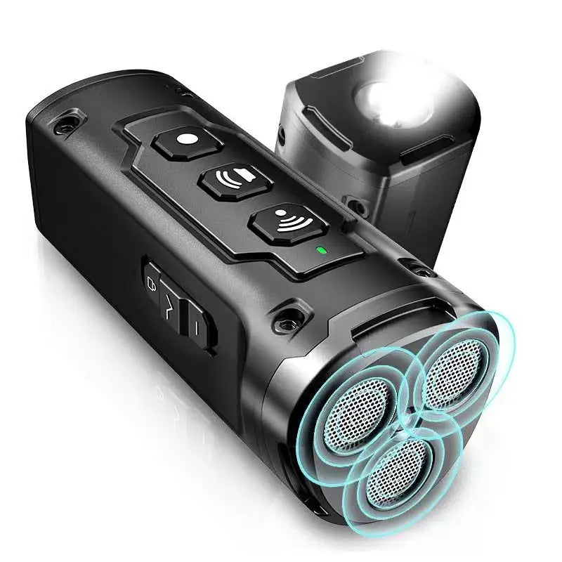 Treinador Ultrassônico para Cães Recarregável com Lanterna LED