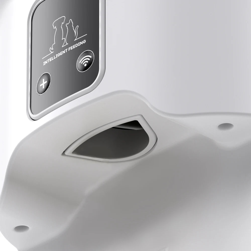 Alimentador Automático para Gatos e Cães 4L Wi-Fi Inteligente
