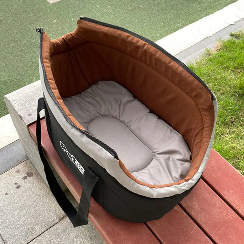 Bolsa Transporte Pet Ajustável com Almofada Interna Confortável