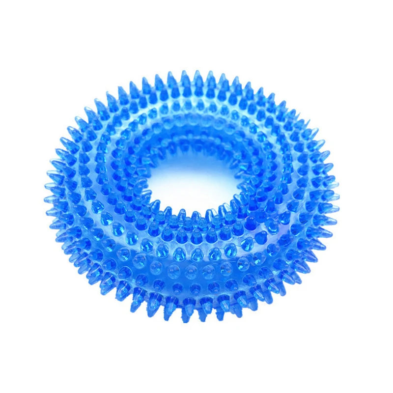 Brinquedo Interativo e Resistente p/ Cães - Limpa Dentes