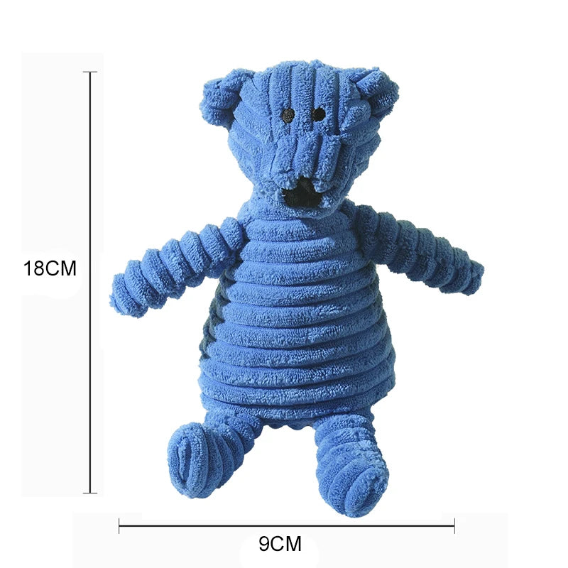 Brinquedo de Pelúcia para Cães Resistente e Interativo