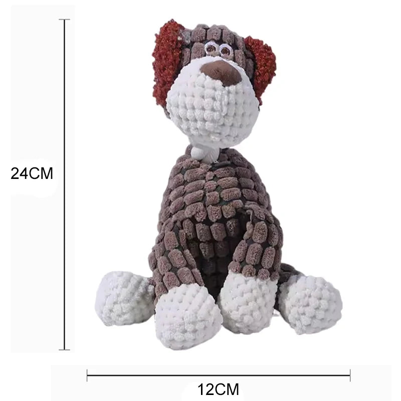 Brinquedo de Pelúcia para Cães Resistente e Interativo