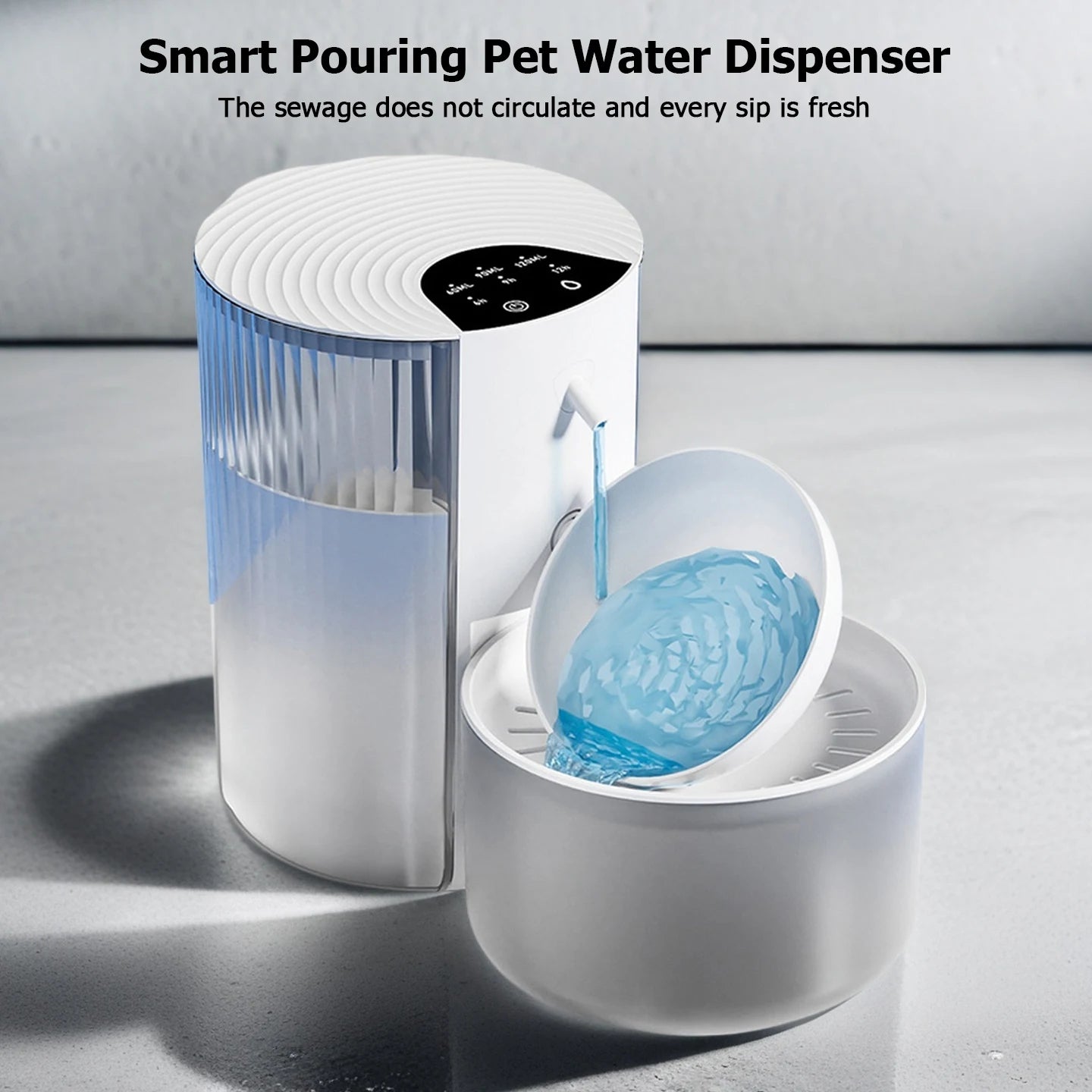 Bebedouro Automático 3L p/ Pets – Água Limpa e Sem Bagunça