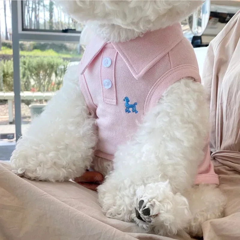 Camisa Refrescante com UV p/ Cães | Antipulgas e Estilo