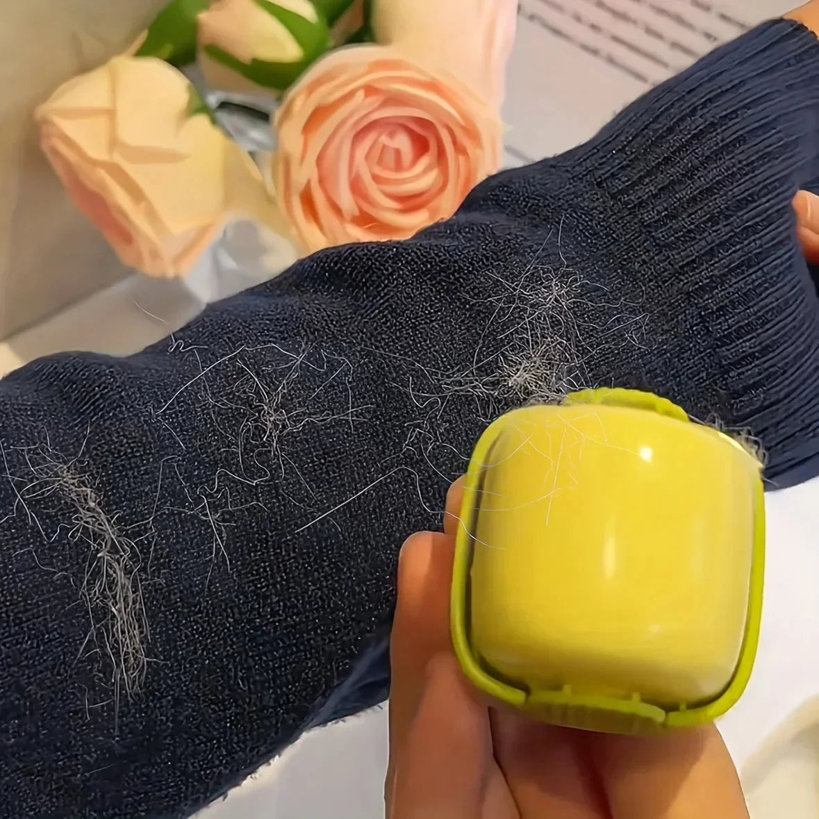 Removedor de Pelos Reutilizável Portátil