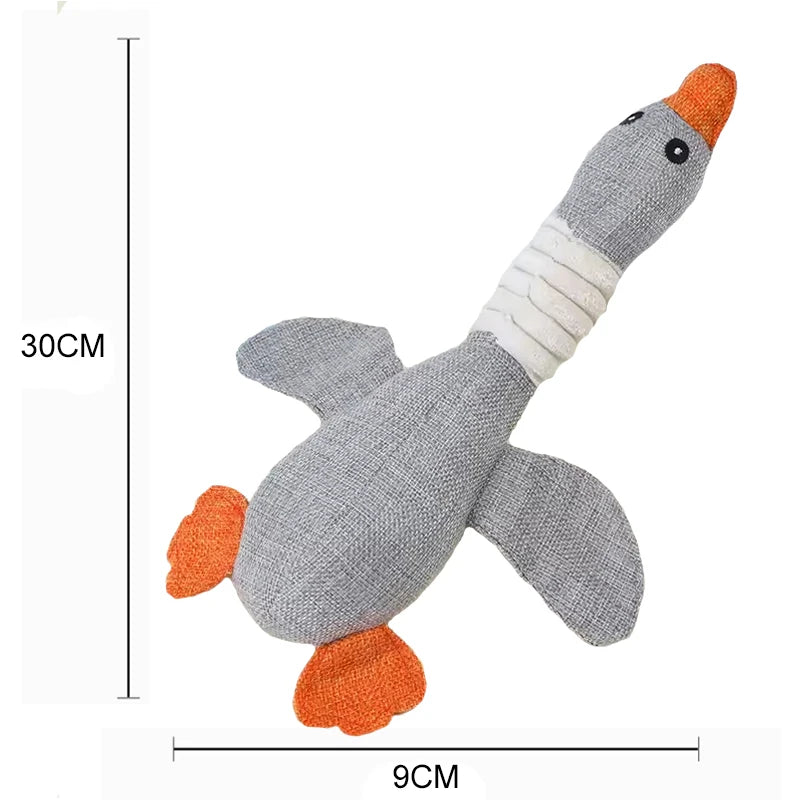Brinquedo de Pelúcia para Cães Resistente e Interativo