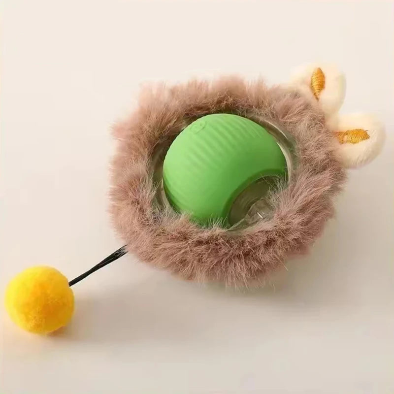 Bola Elétrica Interativa para Gatos – USB / Antiestresse