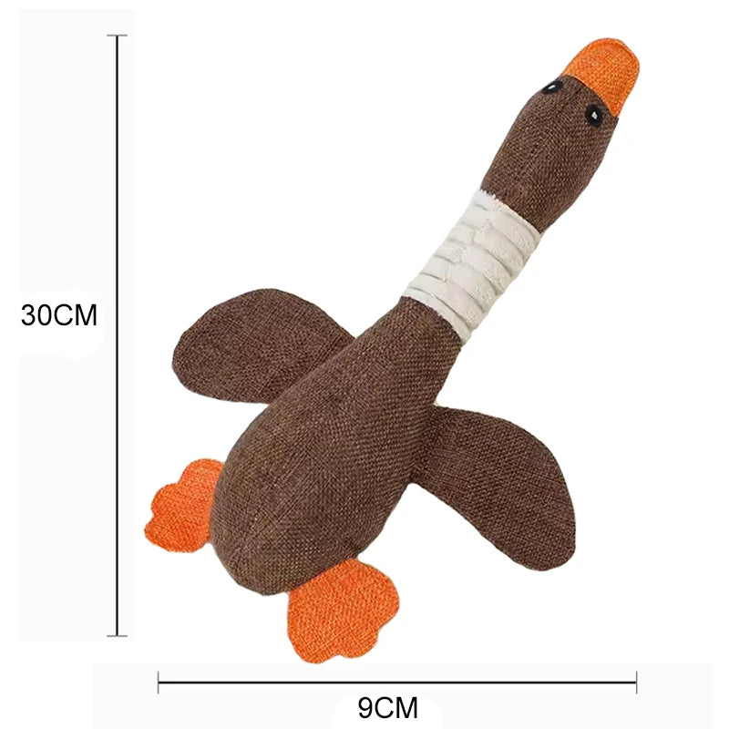 Brinquedo de Pelúcia para Cães Resistente e Interativo