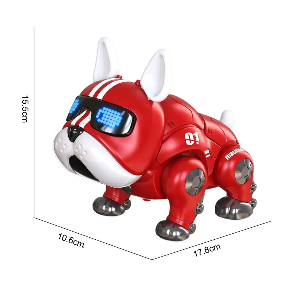 Cão Robô Dançante com Luzes – Brinquedo Interativo