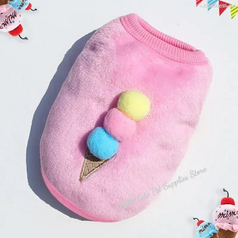 Colete de Inverno Pet | Flanela Quentinha para Cães e Gatos