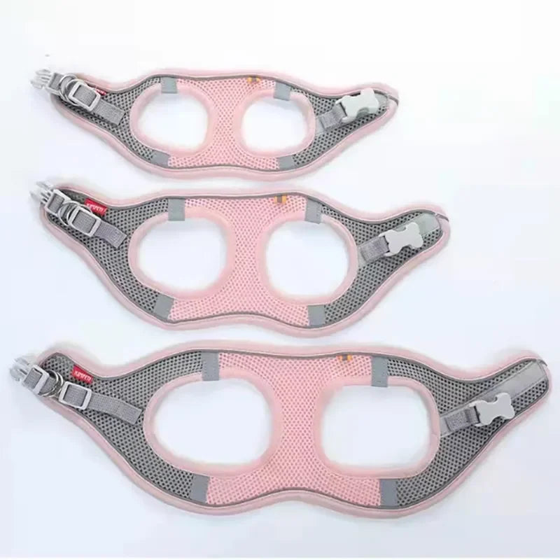 Colete Peitoral Respirável e Confortável p/ Pets