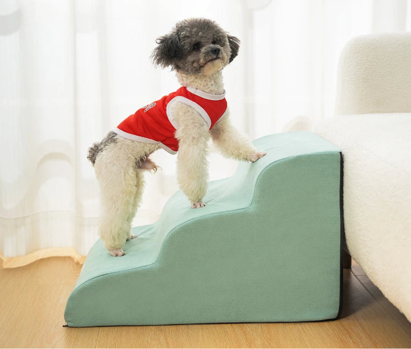 Escada Pet de Espuma 2 e 3 Degraus para Sofá e Cama
