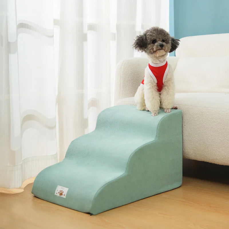 Escada Pet de Espuma 2 e 3 Degraus para Sofá e Cama