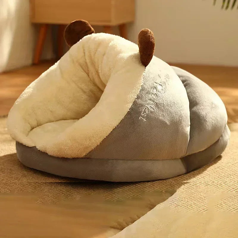 Cama Quente para Cães e Gatos | Ninho Aconchegante e Macio