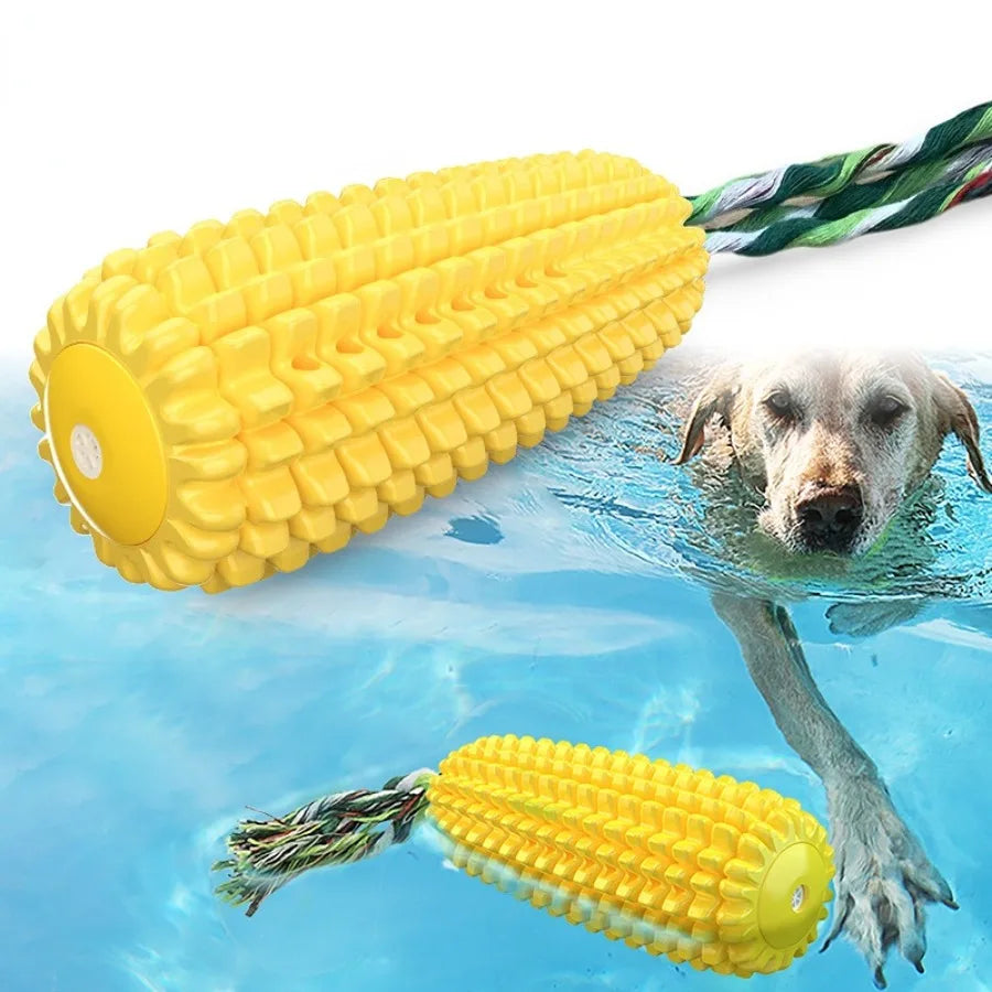 Brinquedo de Milho para Cães – Limpa Dentes e Alivia Estresse