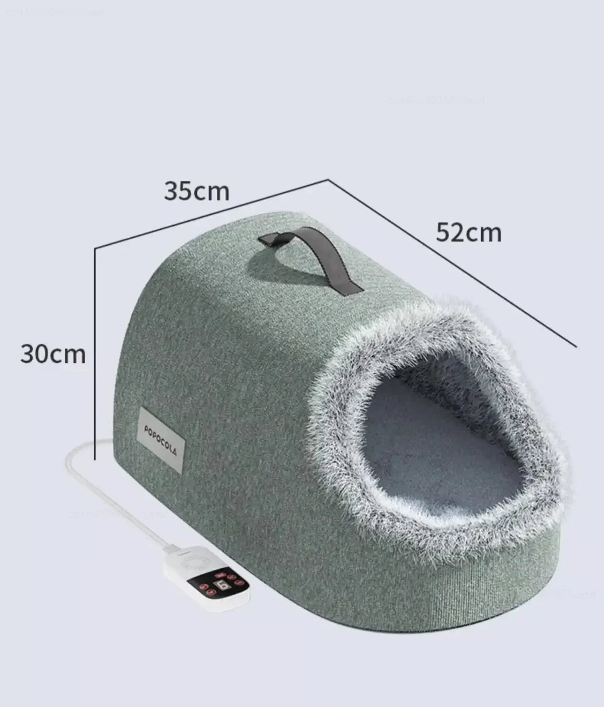 Ninho de Gato Elétrico Xiaomi Popo | Cobertor Aquecedor Macio e Destacável
