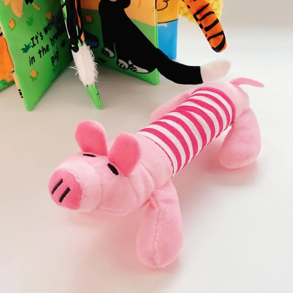 Brinquedo Pet de Pelúcia Resistente Anti Tédio