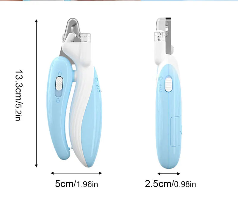 Cortador de Unhas Pet Anatômico Seguro, Preciso e Confortável