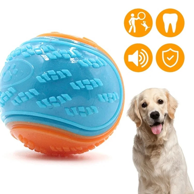Kit 6 Bolas para Cães – Interativas, Resistentes e Limpa Dentes