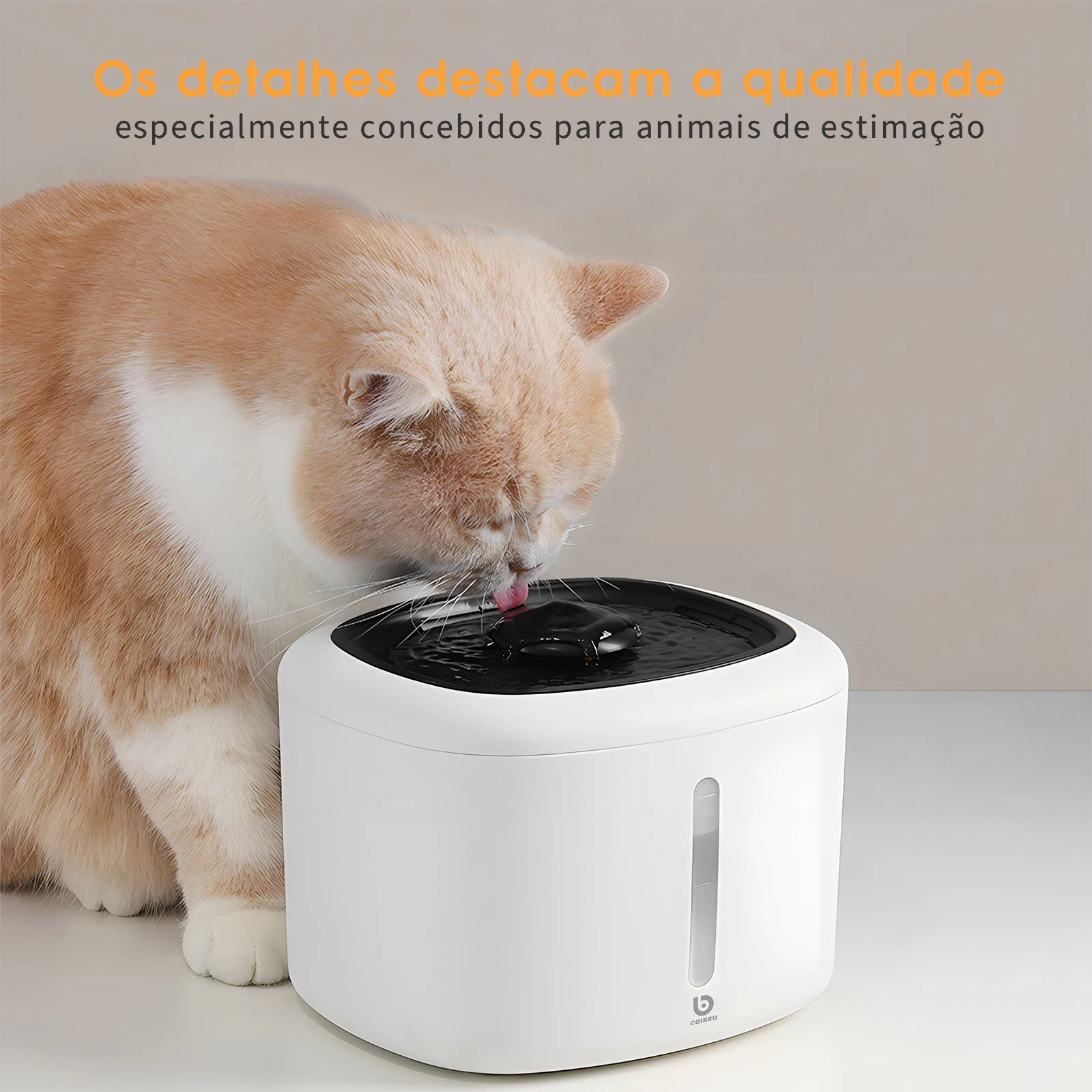 Bebedouro para Cachorro e Gatos com Circulação de Água e Economia