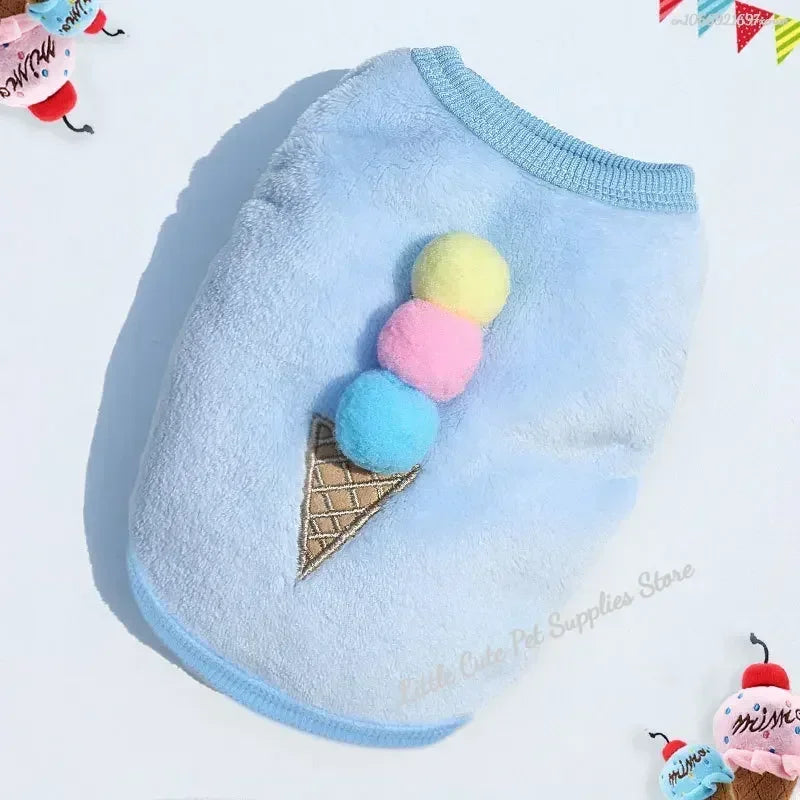 Colete de Inverno Pet | Flanela Quentinha para Cães e Gatos