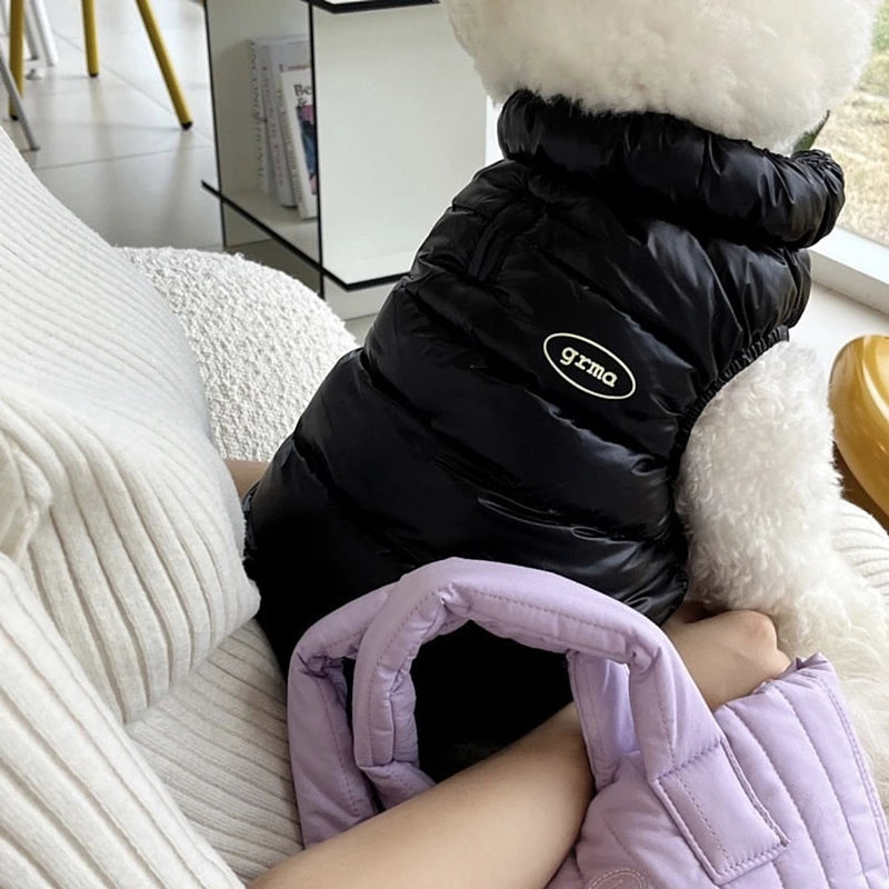 Jaqueta Impermeável Quente para Cães – Luxo e Proteção