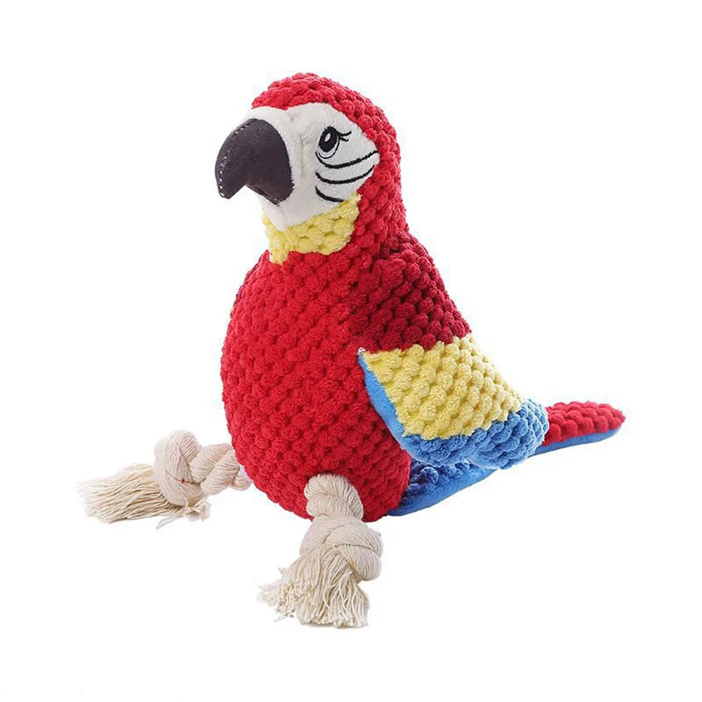 Brinquedo Mordedor Resistente para Cães – Pelúcia Interativa