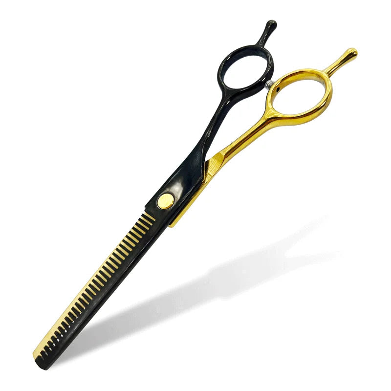 Tesoura Curva, Reta e Dentada para Tosa Pet – Corte Preciso e Seguro