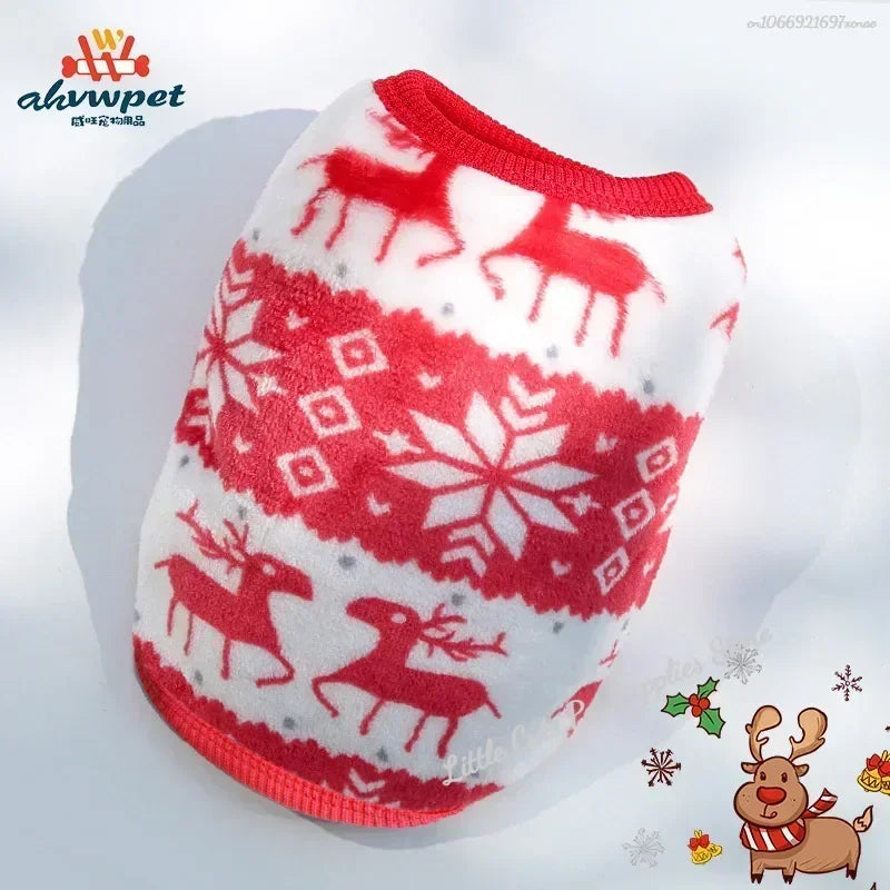 Colete de Inverno Pet | Flanela Quentinha para Cães e Gatos