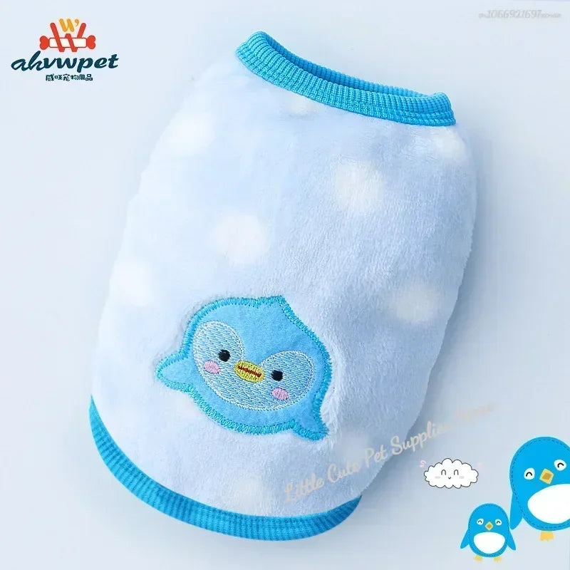 Colete de Inverno Pet | Flanela Quentinha para Cães e Gatos
