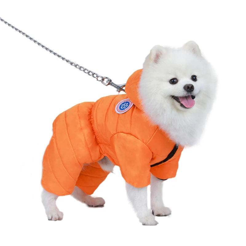 Colete Quente para Cachorro | Outono/Inverno | Ajuste Confortável e Estilo
