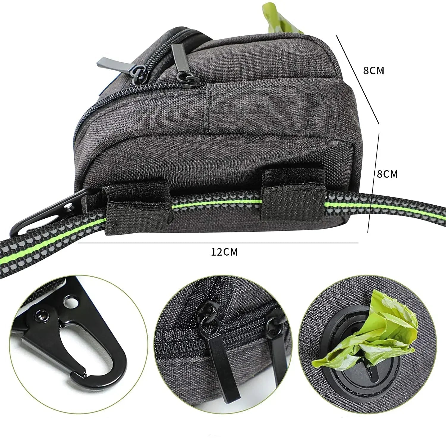 Bolsa de Petiscos Portátil para Cães - Cintura e Treino