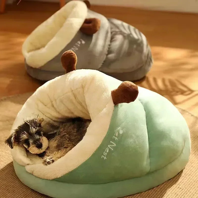 Cama Quente para Cães e Gatos | Ninho Aconchegante e Macio