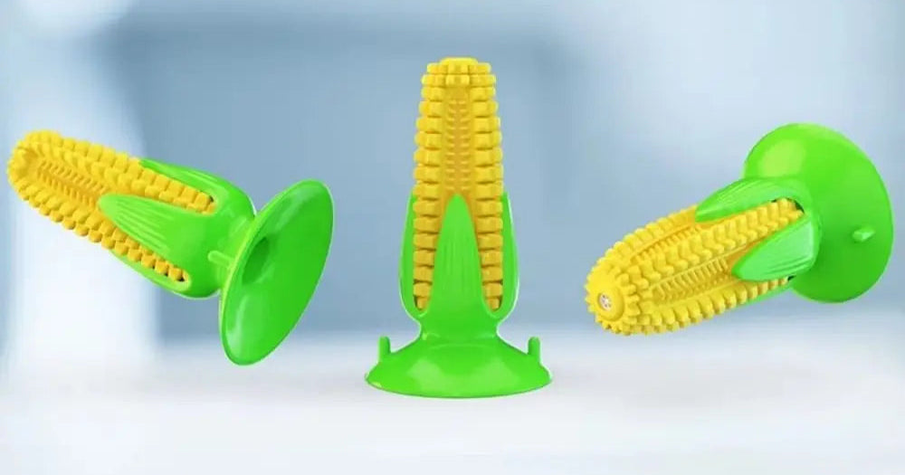 Milho Mordedor com Ventosa para Cães | Antiestresse