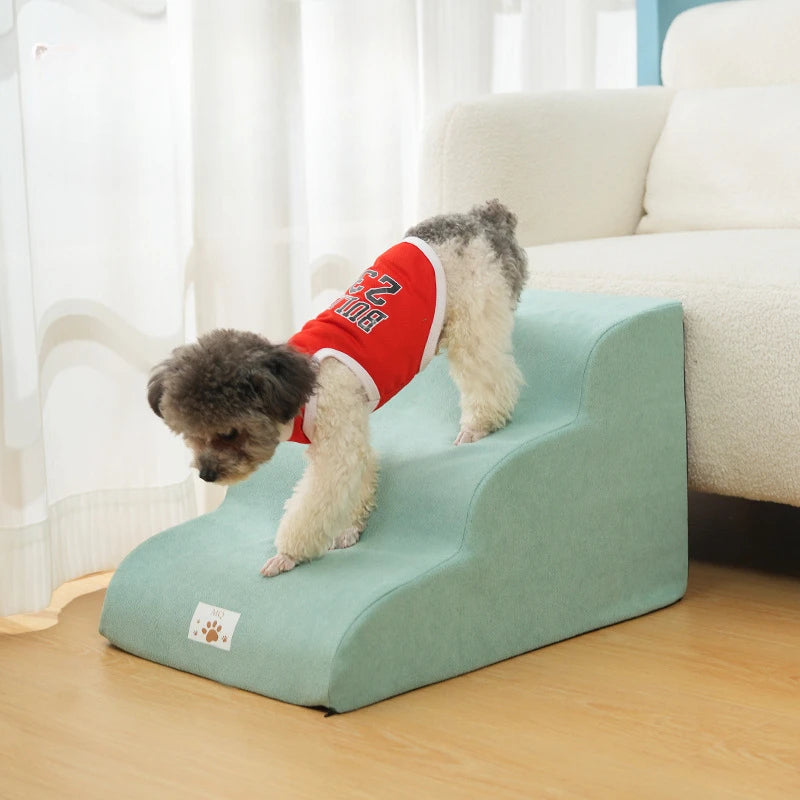 Escada Pet de Espuma 2 e 3 Degraus para Sofá e Cama