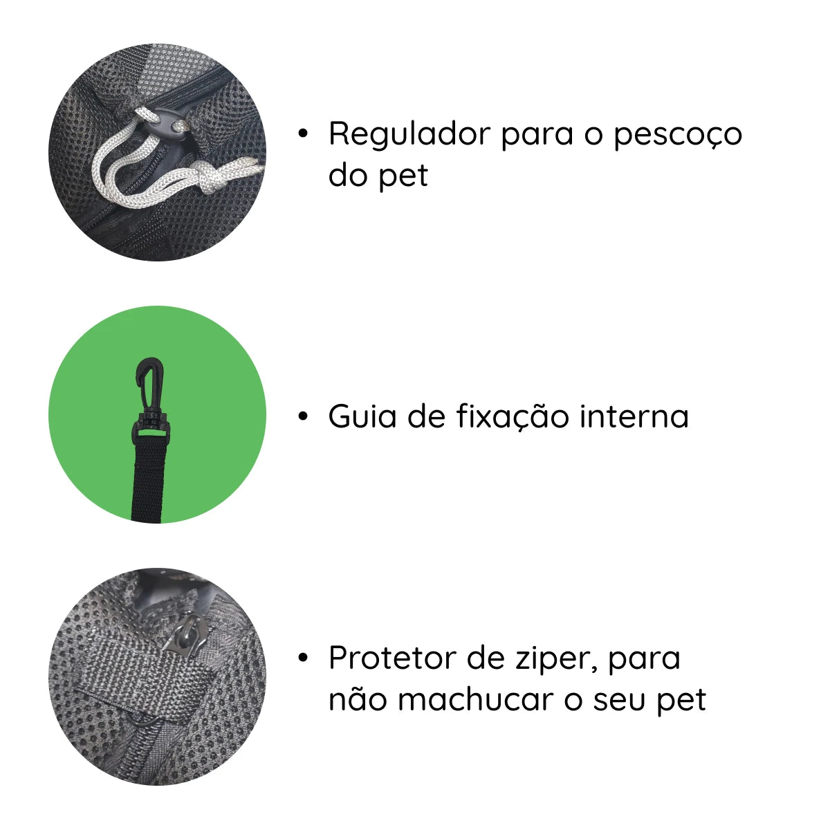 Bolsa Transporte Pet Pequeno 4-8kg | Conforto e Ventilação