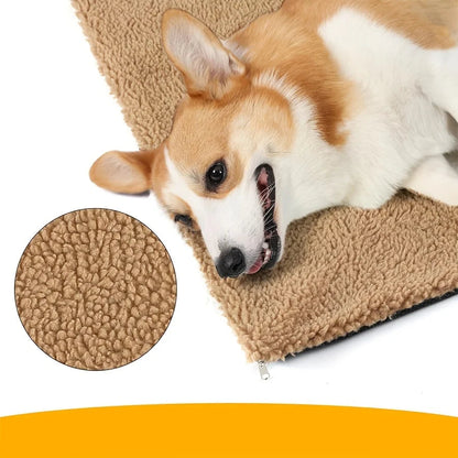Almofada Térmica Auto-aquecimento para Pets | Lavável e Confortável