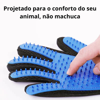 Luva Magnética Removedora de Pelos para Cães e Gatos SKYTUR