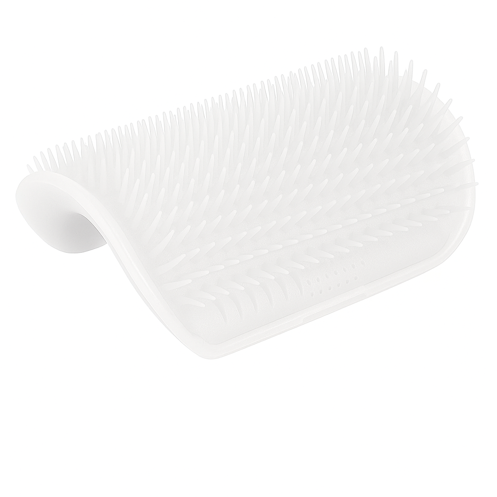 Escova Massageadora Pet - Remove Pelos e Estimula Circulação