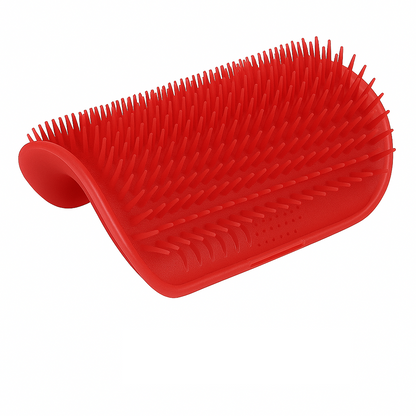 Escova Massageadora Pet - Remove Pelos e Estimula Circulação